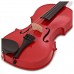 Stentor 1401ARD Harlequin Violin Outfit 4/4 - Cherry Red
