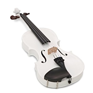 Stentor 1401AWH Harlequin Violin Outfit 4/4 - White