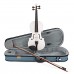 Stentor 1401AWH Harlequin Violin Outfit 4/4 - White