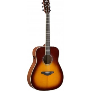 Yamaha FG-TA TransAcoustic Guitar - Brown Sunburst