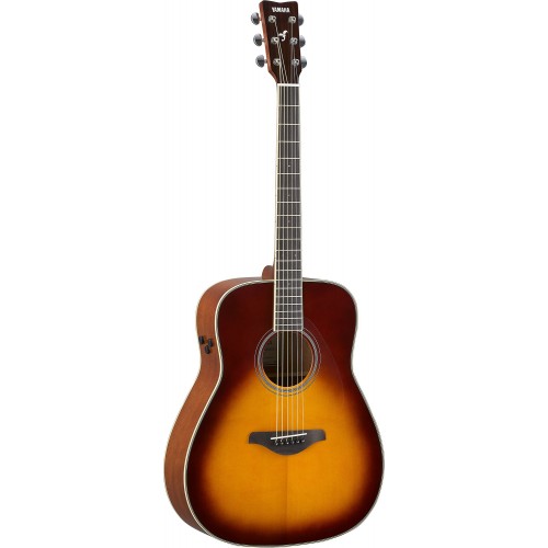 Yamaha FG-TA TransAcoustic Guitar - Brown Sunburst