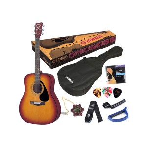 Yamaha F310P TBS Guitar Package - Tobacco Brown Sunburst