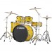 Yamaha RYDEEN Drum kit RDP2F5MY (Mellow Yellow) - with Hardware GM2F53A, without cymbals