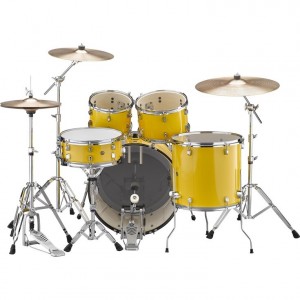 Yamaha RYDEEN Drum kit RDP2F5MY (Mellow Yellow) - with Hardware GM2F53A, without cymbals