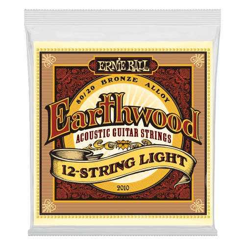 Ernie Ball Earthwood Light 12-String 80/20 Bronze Acoustic Guitar - 9-46 Gauge - P02010