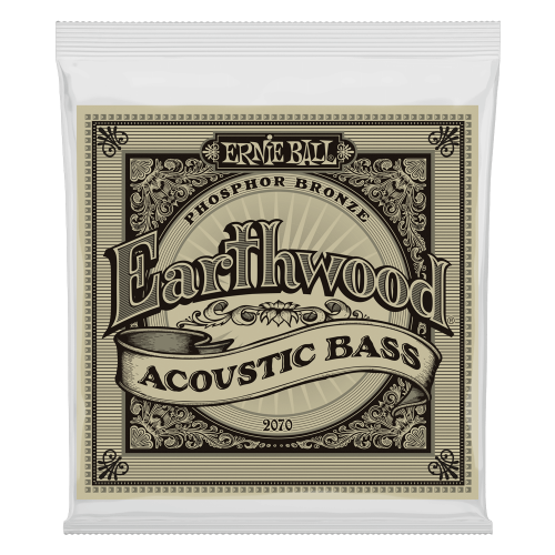 Ernie Ball Earthwood Phosphor Bronze Acoustic Bass Strings - 45-95 Gauge - P02070