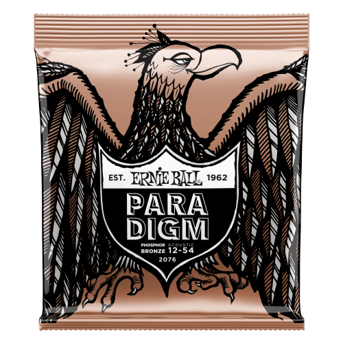 Ernie Ball Paradigm Medium Light Phosphor Bronze Acoustic Guitar Strings - 12-54 Gauge - P02076