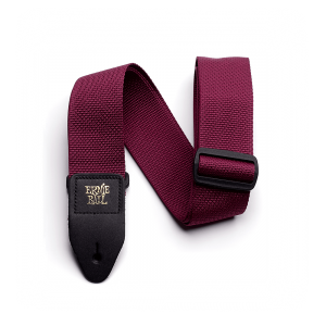 Ernie Ball Burgundy Polypro Guitar Strap - P04047