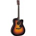 Yamaha FX370C TBS Acoustic Electric Guitar-Tobacco Sunburst