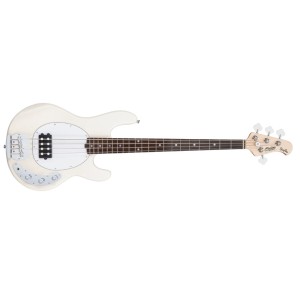 Sterling by Music Man Stingray RAY4 Bass Guitar - Vintage Cream