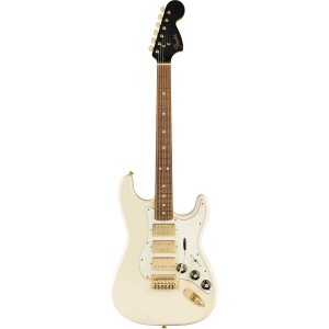 Fender Mahogany Blacktop Stratocaster 3H- Olympic White