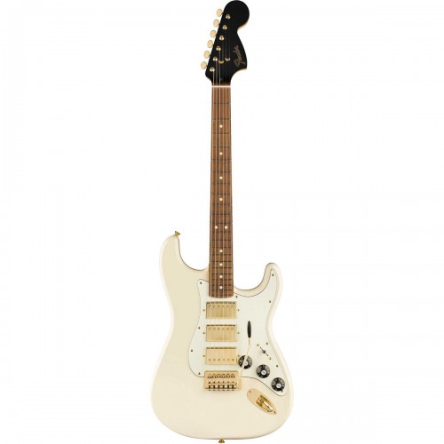 Fender Mahogany Blacktop Stratocaster 3H- Olympic White