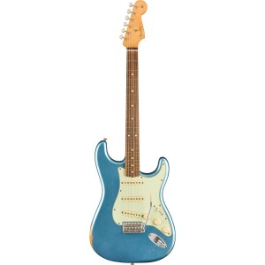 Fender Vintera Road Worn '60s Stratocaster, Pau Ferro Fingerboard, Lake Placid Blue