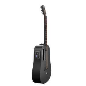 LAVA ME Blue Lava 36″ Smart Guitar with Air Flow Bag - Midnight Black
