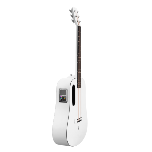 LAVA ME Blue Lava 36″ Smart Guitar with Ideal Bag - Sail White