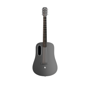 LAVA ME Blue Lava 36″ Smart Guitar with Ideal Bag - Midnight Black