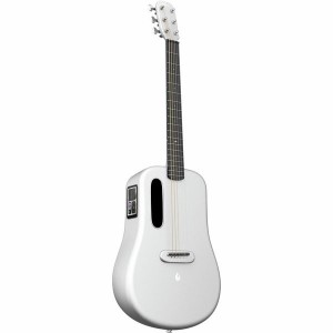 Blue Lava 36″ Smart Guitar with Ideal Bag - Sail White