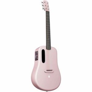 Lava ME3 Acoustic Guitar 38 Inch With Space Bag - Pink