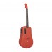 Lava ME3 Acoustic Guitar 38 Inch With Space Bag - Red