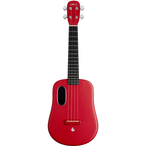 Lava U Freeboost Carbon Fibre Electric-Acoustic Concert Ukulele - Red