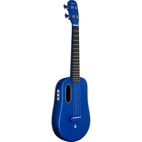 Lava U Freeboost Carbon Fibre Electric-Acoustic Concert Ukulele - Blue