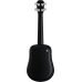 Lava U Freeboost Carbon Fibre Electric-Acoustic Concert Ukulele - Black