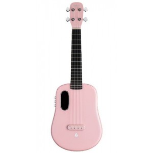 Lava U Freeboost Carbon Fibre Electric-Acoustic Concert Ukulele - Pink