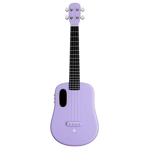 Lava U Freeboost Carbon Fibre Electric-Acoustic Concert Ukulele - Purple