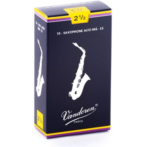 VANDOREN BTE 10 ANCHES SAX ALTO CLASSIQUE 2 1/2 - SR2125