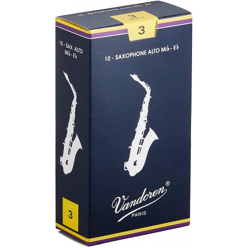 VANDOREN BTE 10 ANCHES SAX ALTO CLASSIQUE 3 - SR213