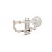 PBONE PTRUMPET HYTECH BB TRUMPET SILVER