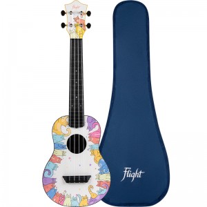 Flight TUC-KITTY Concert Travel Ukulele