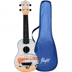 Flight TUS25 BUS Travel Soprano Ukulele