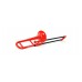 PBONE MINI PLASTIC TROMBONE RED