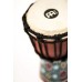 Meinl Percussion 4 1/2" African Style Mini Djembe, Flower Design