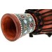 Meinl Percussion 4 1/2" African Style Mini Djembe, Flower Design