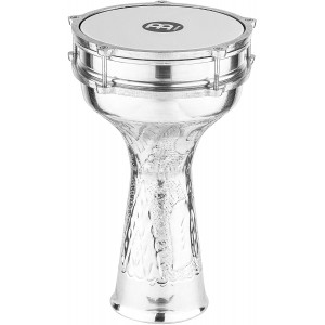 Meinl Percussion 8" Aluminum Darbuka, Hand Hammered