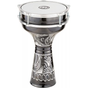 Meinl Percussion 8" Aluminum Darbuka, Hand Engraved