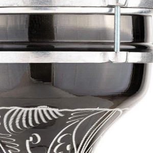 Meinl Percussion 8" Aluminum Darbuka, Hand Engraved