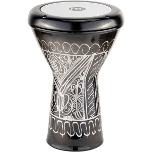 Meinl Percussion 6" Aluminum Doumbek, Hand Engraved, Synthetic Head