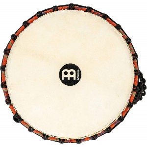 Meinl Percussion 10" Rope Tuned Travel Series Djembes, Goat Skin Head - PADJ1-M-G