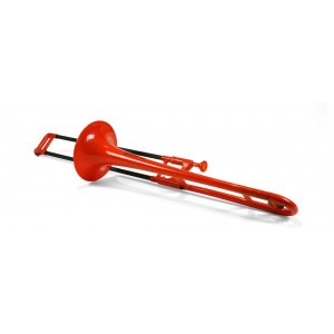 PBONE PLASTIC TROMBONE RED