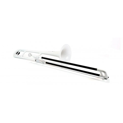 PBONE PLASTIC TROMBONE WHITE