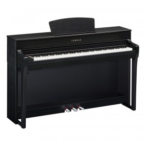 Yamaha Clavinova CLP-735 B Digital Upright Piano With Bench - Black