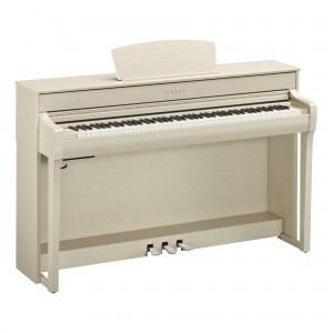 Yamaha Clavinova CLP-735 WA Digital Upright Piano - White Ash
