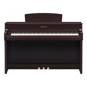 Yamaha Clavinova CLP-745R Digital Upright Piano With Bench - Dark Rosewood