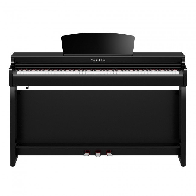 Yamaha Clavinova CLP 725 PE Digital Piano With Bench Polished Ebony