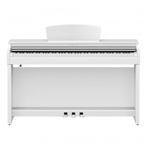 Yamaha Clavinova CLP-725 WH Digital Piano With Bench - White