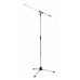 K & M 2012030002 Mic Stand Chrome 3/8"