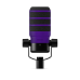 Rode WS14 Pop Filter for PodMic - Purple